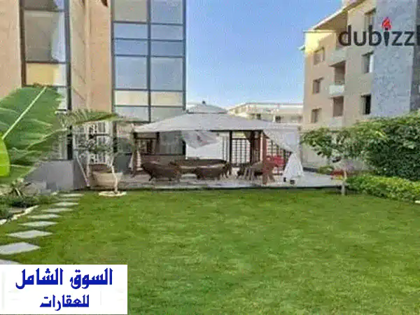 شقة بجاردن جاهزة للسكن مساحة 157 م للبيع في...