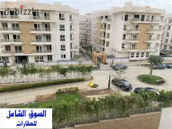 شقة للبيع استلام فورى بجاردن فى 6 ويست Six  west بداخل بيفرلى هيلز من سوديك بالتقسيط فى قلب الشيخ زايد دقائق من اركان بلازا