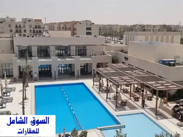 شقة للبيع استلام فورى بجاردن فى 6 ويست Six  west...