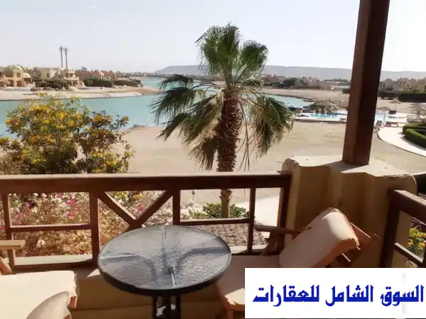 شالية باطلالة مميزة في سابينا الجونة كامل...