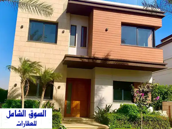 فيلا مستقلة فاخرة بالتجمع الخامس - أزار | تقسيط حتى...