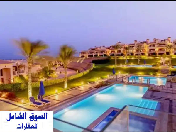 شاليه فاخر على البحر في لافيستــا السخنة - استلام فوري! (مساحة 220م²)