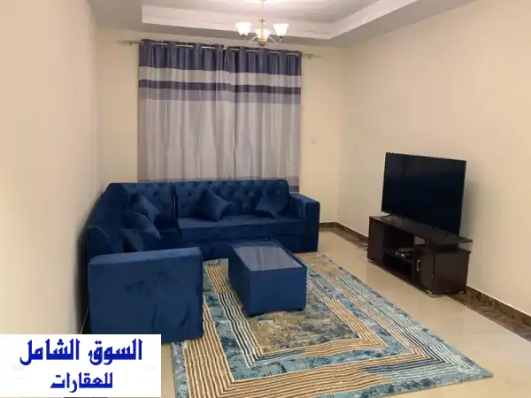 شقة VIP مفروشة بالكامل - غرفة وصالة - الروضة 2 - 4000 درهم شامل!