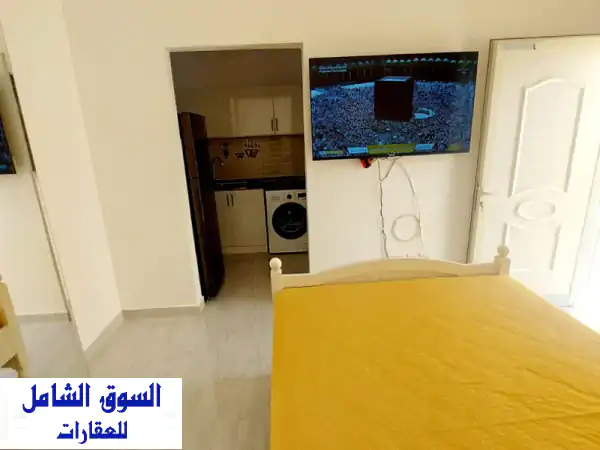 استوديو مفروش فاخر بمدخل خاص في جنوب الشامخة بالرياض - أول ساكن!