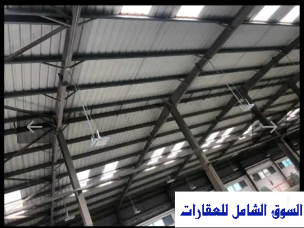 مصنع للإيجار بمساحة 16000 متر في برج العرب الجديدة -...