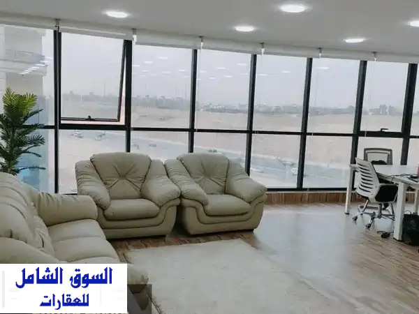 مكتب إداري فاخر للإيجار - 100م² في زهراء المعادي...