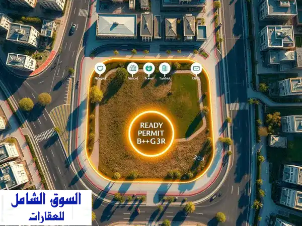فرصة ذهبية! أرض ناصية 820 م² في العاشر من رمضان (حي 26)...