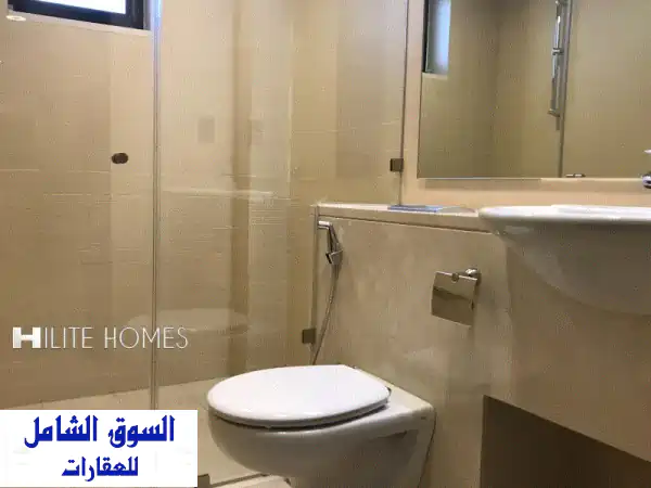شقة جديدة فاخرة للإيجار في بنيد القار - 3 غرف نوم + مسبح! (1150 دينار)