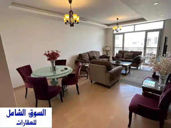 شقة فاخرة مفروشة بالكامل للإيجار في كمبوند...
