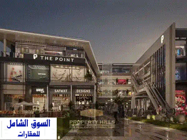 فرصة ذهبية! محل تجاري فاخر للبيع بوصلة دهشور - واجهة مميزة!