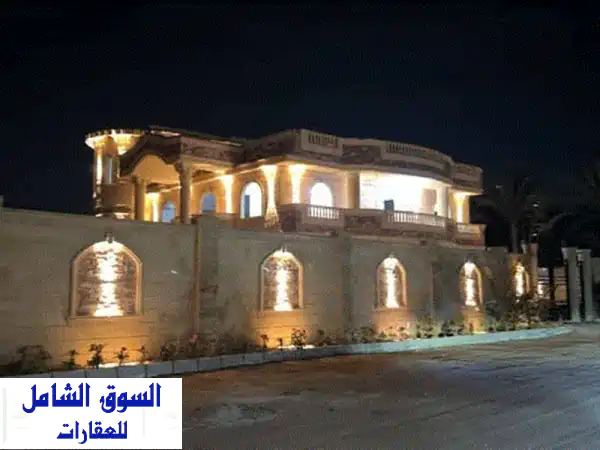 فيلا فاخرة للبيع في واحة الزهراء - الريف الأوروبي...