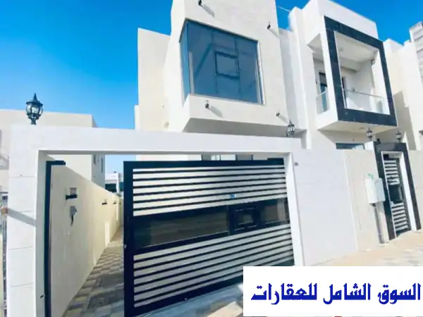 فيلا فاخرة للإيجار في الزاهية عجمان | 5 غرف نوم ماستر...