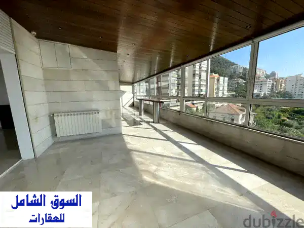 شقة مفروشة جزئياً للبيع في حارة صخر - إطلالة جبل...