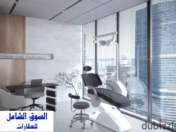 عيادة طبية سوبر لوكس للبيع بمقدم 5% فقط!...
