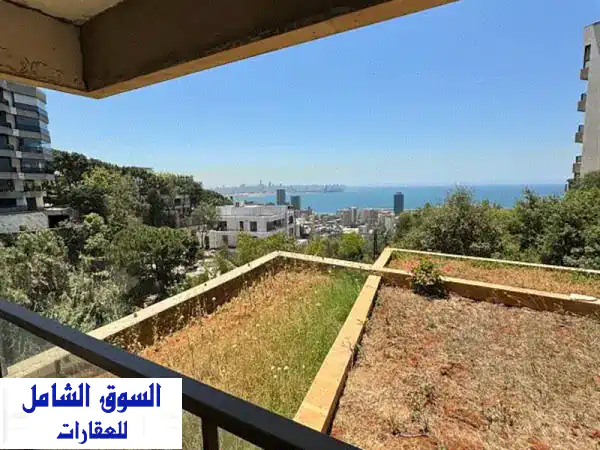 شقة فاخرة للبيع في الرابية - 245 متر، ٣ غرف، إطلالة خلابة!