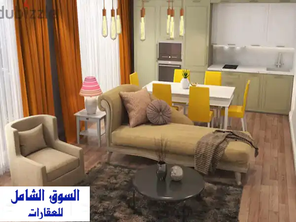 شقة نصف مفروشة للإيجار في سنّية - موقع متميز (400...