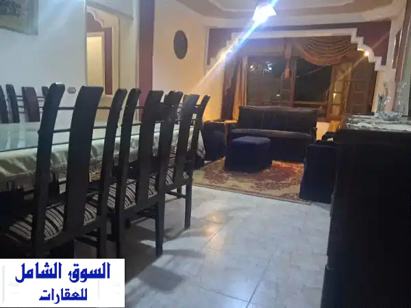شقة مفروشة للايجار في الشيخ زايد - حي الأول - أمام...
