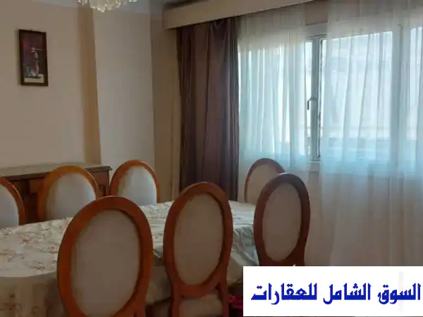 شقة فاخرة مفروشة للإيجار طويل الأمد - قلب الجيزة - 170 متر²