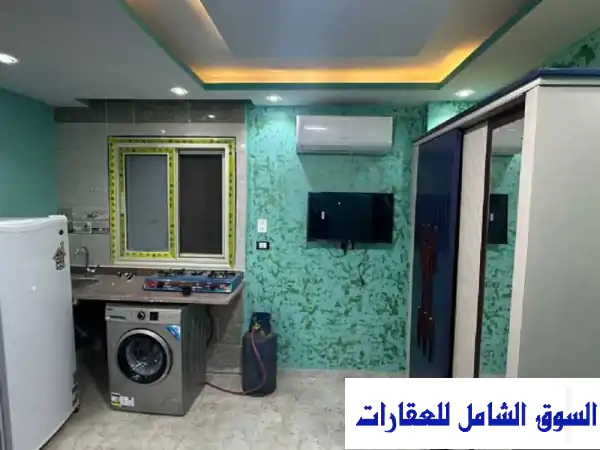 ستوديو أنيق مفروش للبنات فقط - حيّ الأول، 6 أكتوبر (أمام جامعة MSA)
