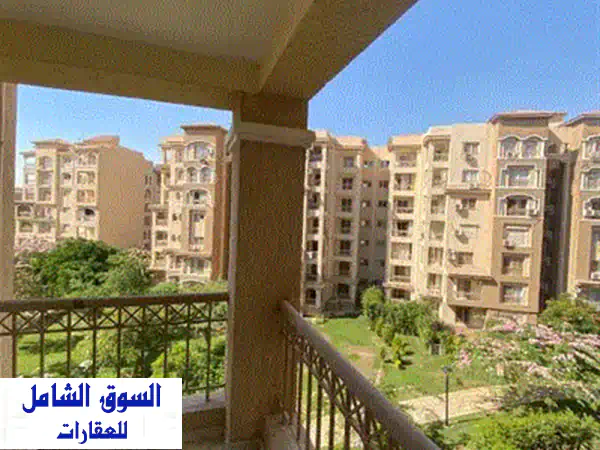 شقة للبيع في مدينتي B2 - فيو جاردن واسع! 107م، تشطيب فاخر، فرصة ذهبية!