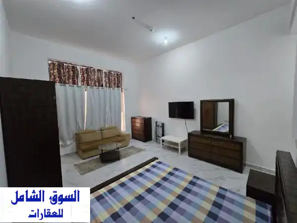 استوديو مفروش فاخر للإيجار في جنوب الشامخة، الرياض...