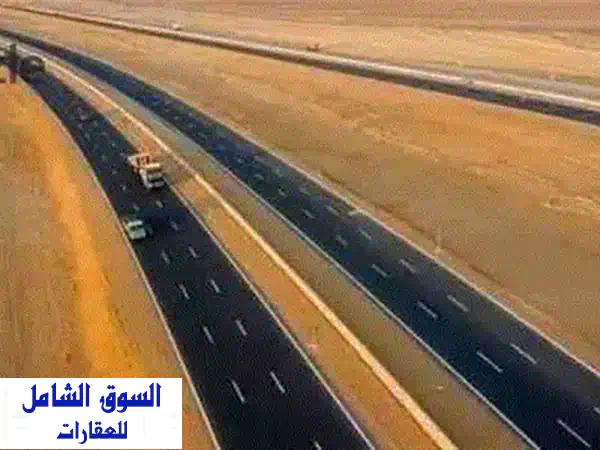 استثمار ذهبي! 3600 فدان أرض زراعية للبيع على طريق أسيوط الغربي - فرصة ذهبية للتجزئة