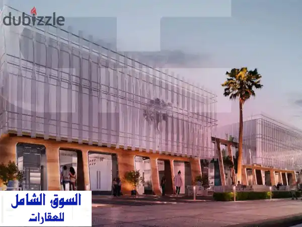 محل تجاري راقي للبيع في دهشور - واجهة مميزة على...