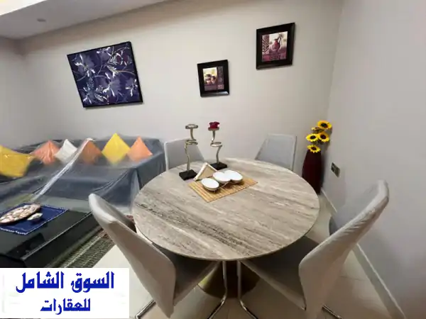 للإيجار السنوي  شقة مفروشة غرفة وصالة في أبراج غلفا فرصة ممتازة للسكن في موقع مميز داخل أبراج ...