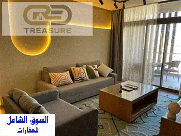 شقة فاخرة مفروشة بالكامل للإيجار في ليك فيو ريزيدنس - القاهرة الجديدة | جاهزة للسكن!