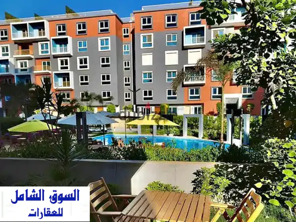 دوبلكس 217م+43 م garden متشطب ultra luxe في كمبوند أمورادا...