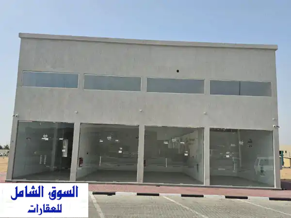 استثمار عقاري مضمون في عجمان: معرض + 3 محلات مؤجرة -...