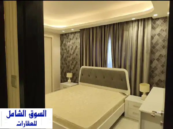 شقة فاخرة مؤثثة بالكامل للبيع في الجنبية - هدوء ورفاهية مع سهولة الوصول!