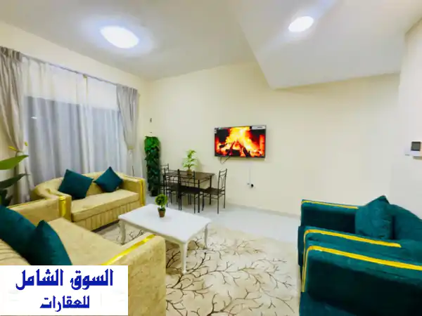شقة مفروشه غرفة وصالة قريبة من الكورنيش السعر 3900...