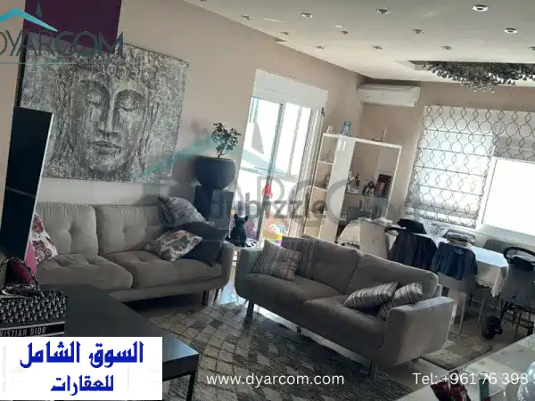 شقة مفروشة بالكامل للبيع في بلات - إطلالة بحرية...