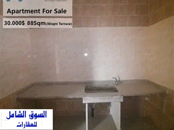 شقة بسعر مميز غير مسكونة مع اطلالة في ديركيفا for sale in deir kifa