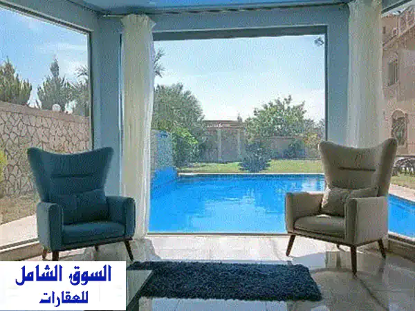 فيلا جوهرة نادرة للإيجار في الريف الأوروبي - 6 أكتوبر...