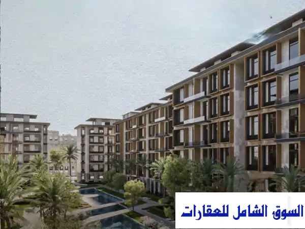 شقة بالتجمع الخامس بالقرب من التسعين الجنوبى والجامعة الامريكية تقسيط للبيع في التجمع القاهرة
