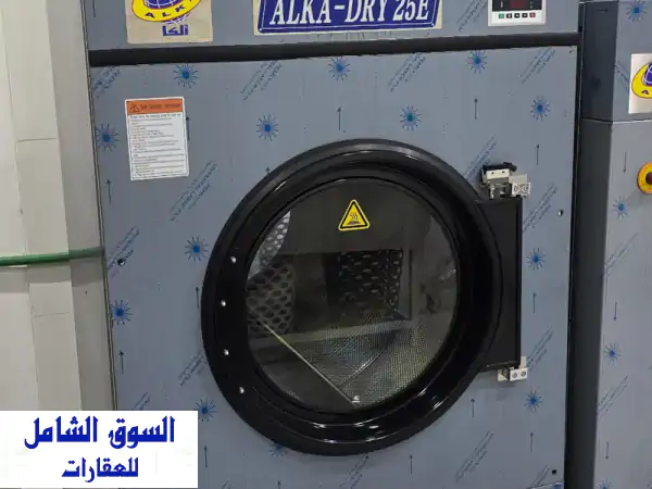 مغسلة ملابس اتوماتكية بمعدات حديثة وتجهيزات متكاملة للبيع مويلح التجارية شارع المدينة الجامعية