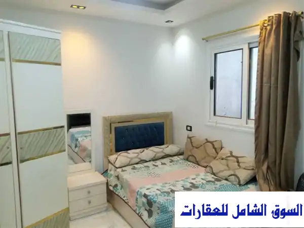 ستوديو مفروش فاخر للإيجار في 6 أكتوبر - حي أول -...