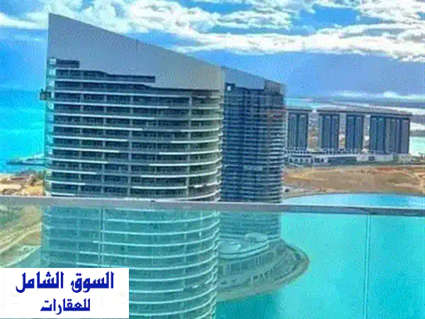 استلم فوراً شقتك في أبراج العلمين! مطل بحر مباشر - مساحة 172م²