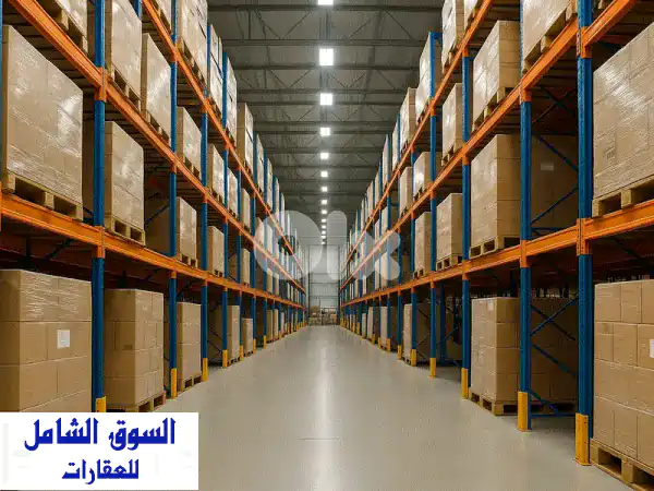 مستودع تجاري 400 متر مربع بموقع متميز في ساحل علما -...