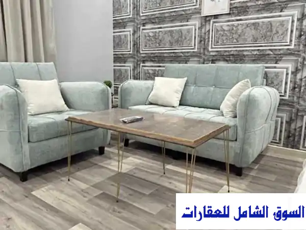 شقة مفروشة فاخرة للإيجار في مدائن الفهد بجدة - غرفة نوم، مطبخ، حمام - 2500 ريال