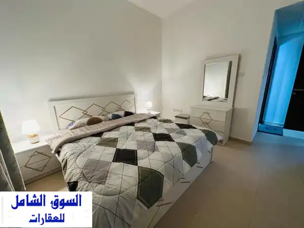 شقة فاخرة غرفتين وصالة في تاور سي عجمان - مقابل...