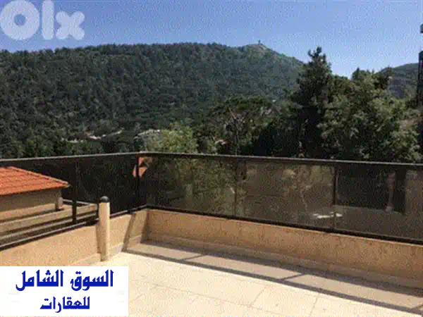 بناية سكنية فاخرة ٣ طوابق للبيع في منطقة منصرية الراقية - بحمدون | إطلالة خلابة على المطار