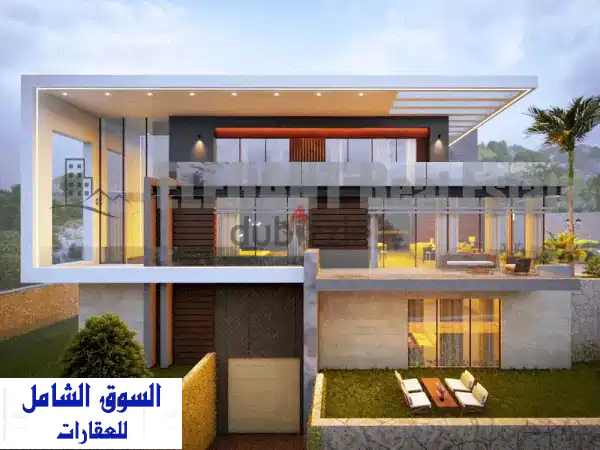 فيلا فاخرة للبيع في عاليه - مساحة واسعة، حديقة...