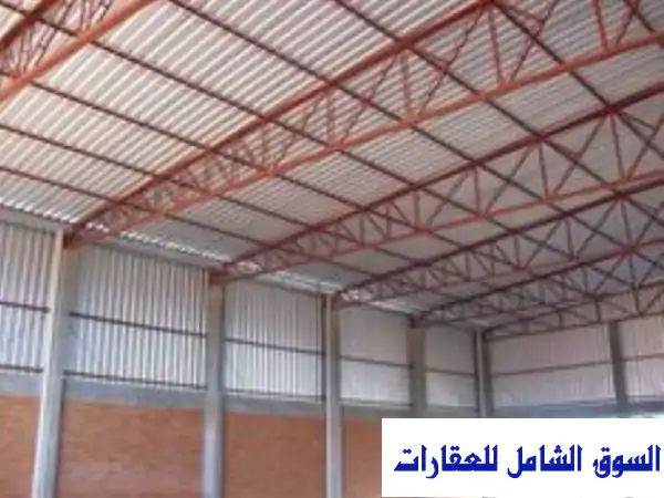 مصنع 5000 م² بـ برج العرب - فرصة استثمارية ذهبية!