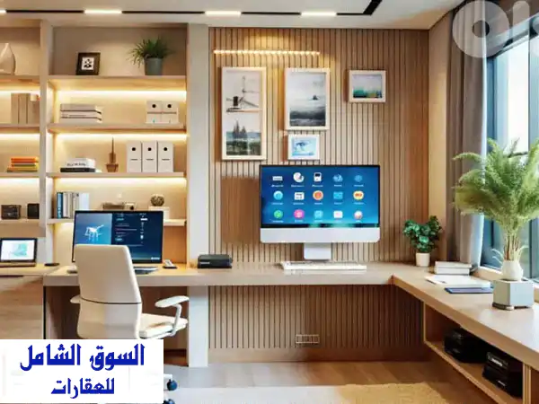 مكتب للبيع على طريق الدورة - مساحة 70 متر -...