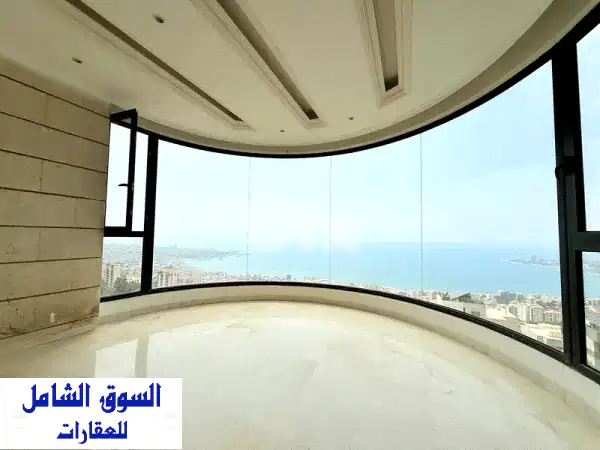شقة فاخرة للإيجار في ساحل علما بإطلالة بحرية خلابة...