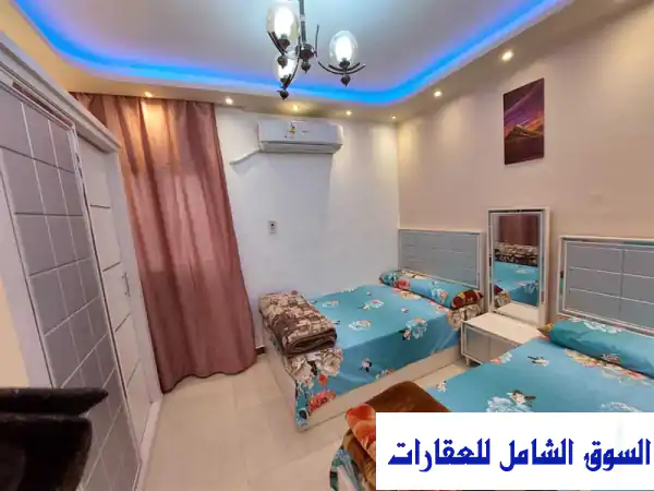 استوديو مفروش فاخر للإيجار بمدينة نصر - بجوار سيتي ستارز! ✨