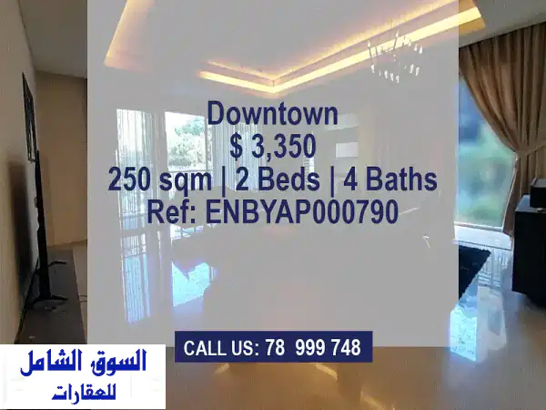 Apartment for rent in Downtown  Secured Community  High End